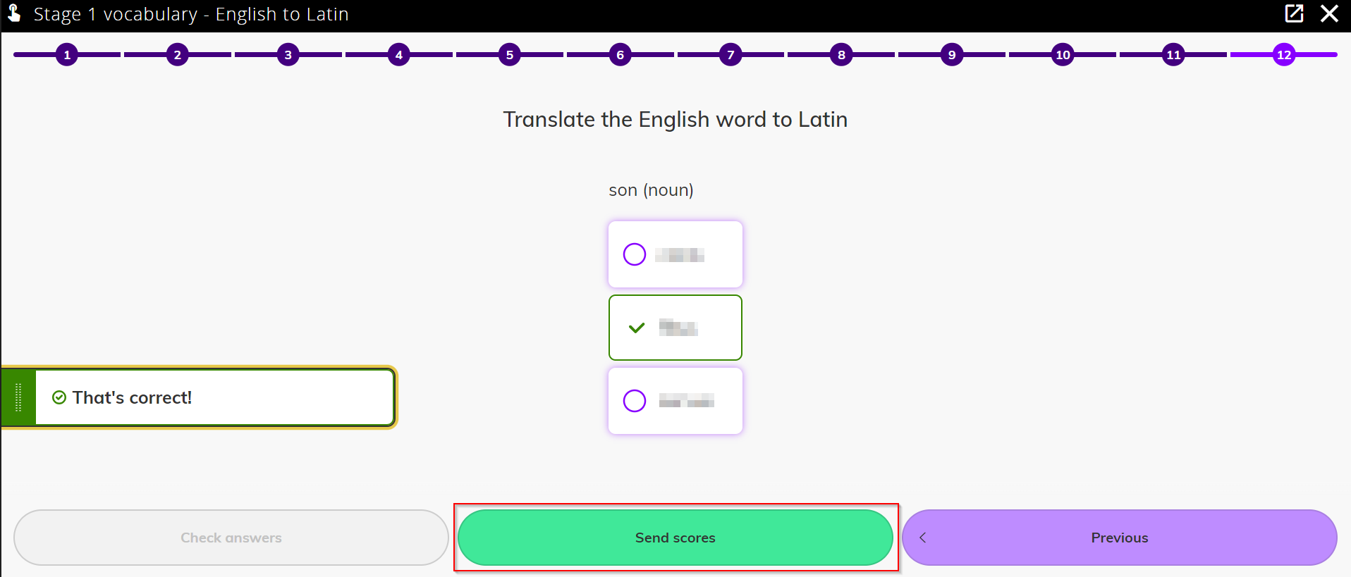 Vocabulary practice questions - Send Scores.png